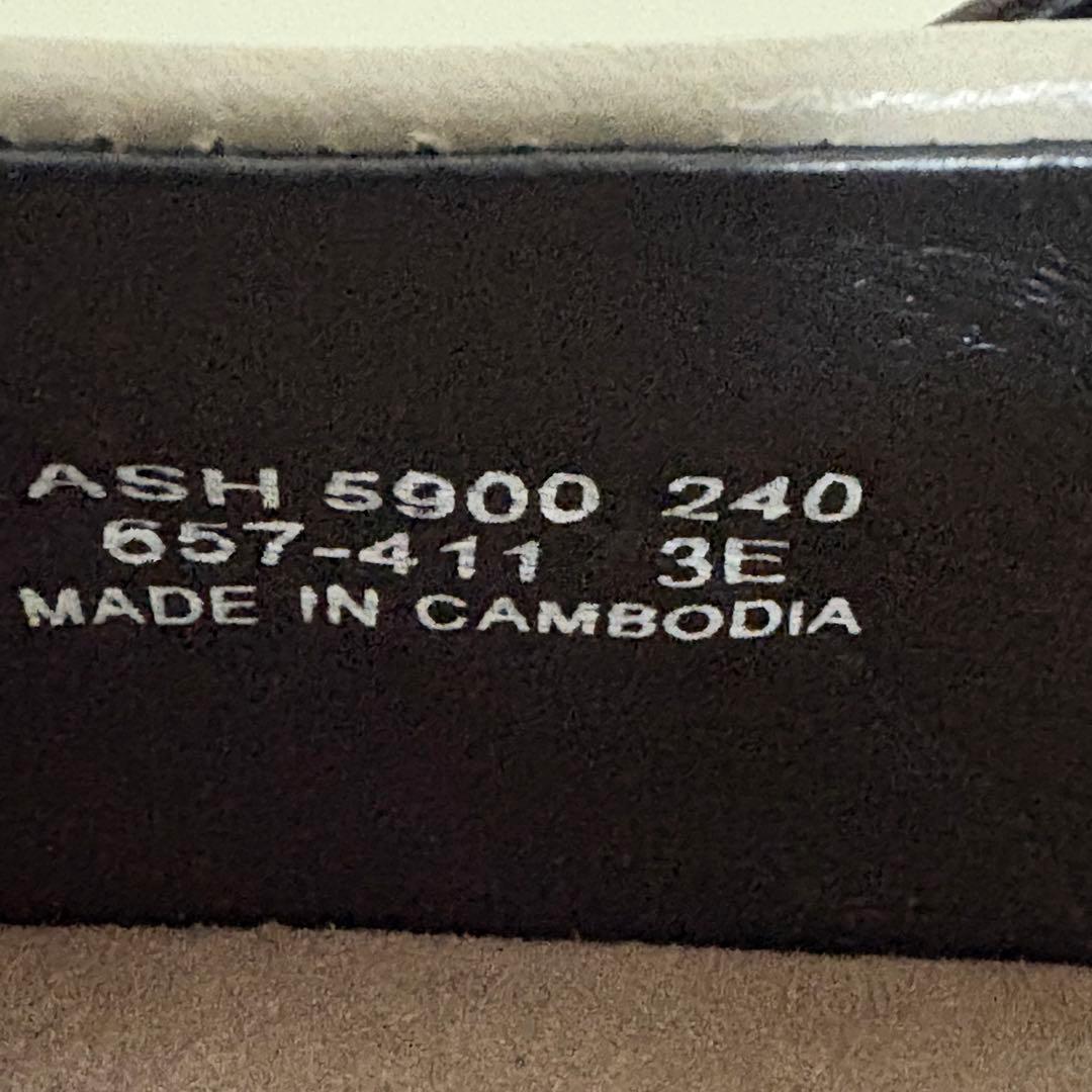 アキレス ソルボ ウェッジソール フラットシューズ メリージェーン 24㎝