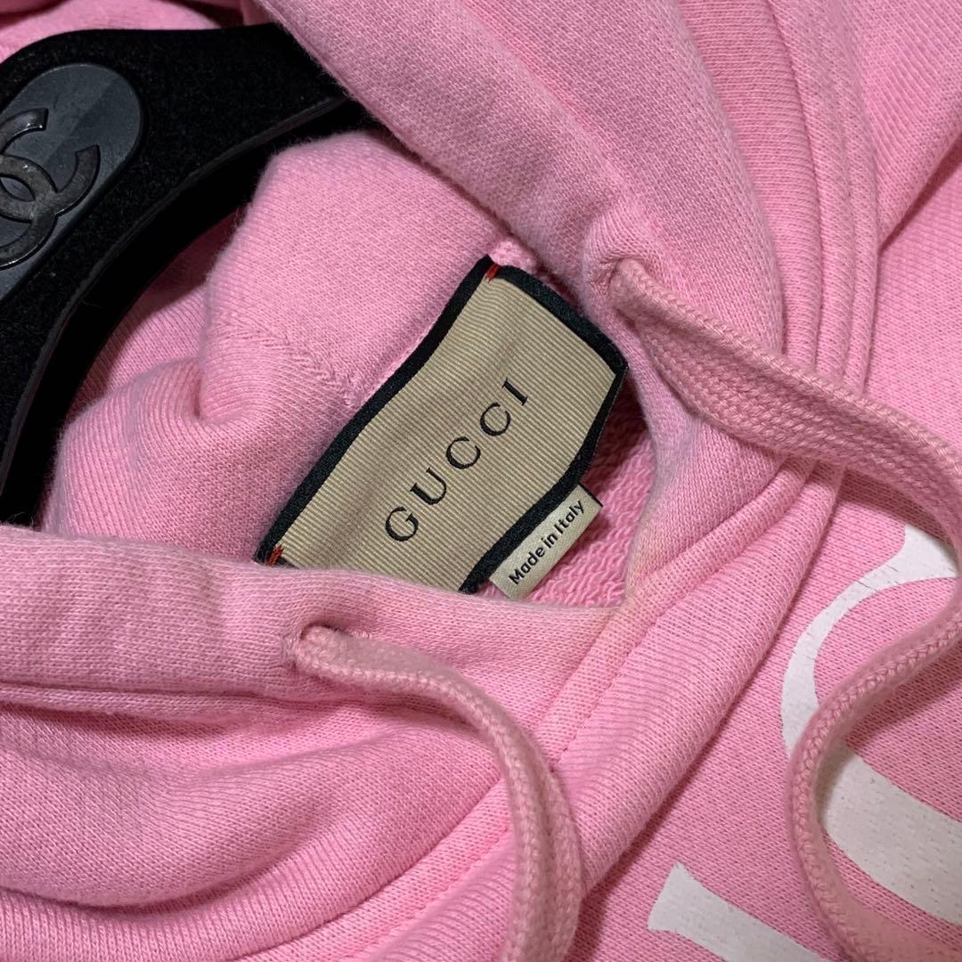 美品　グッチ　限定品　ばなにゃ　パーカー　オーバーサイズ