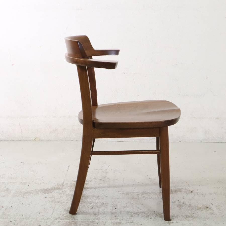 2の1 柏木工 ソフィー ウォルナット無垢材 ダイニングチェア クッション付