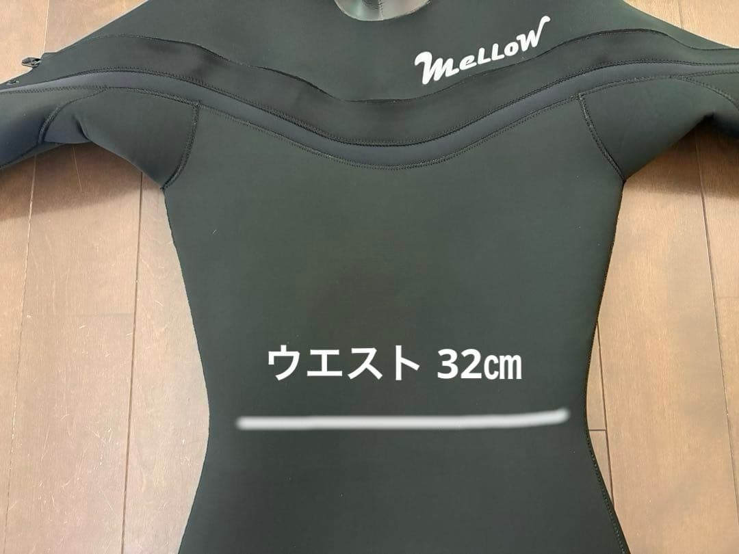 値下げ交渉可★Mellow メローウエットスーツ レディース セミドライ 5ミリ