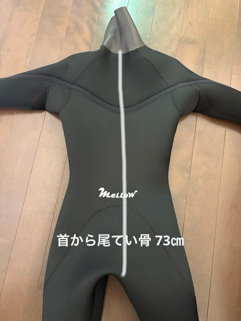 値下げ交渉可★Mellow メローウエットスーツ レディース セミドライ 5ミリ