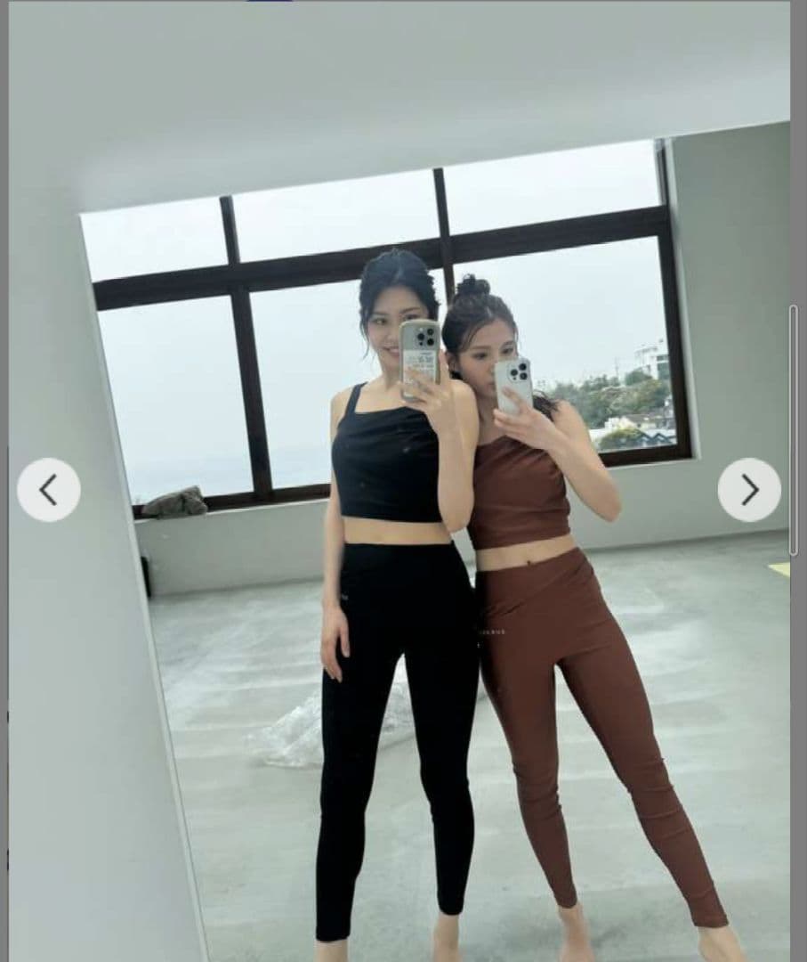 SUKALA アシンメトリーギャザーレギンス　M