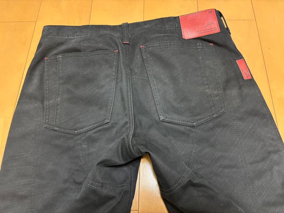 クシタニ K-1983 エクスパンドウインドカットパンツ ブラック サイズ35