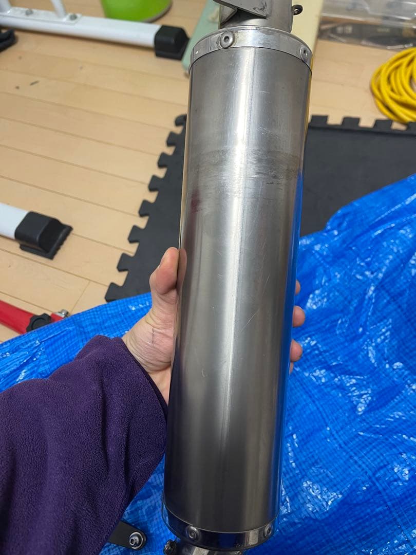 エイプ50 ヨシムラチタンマフラー