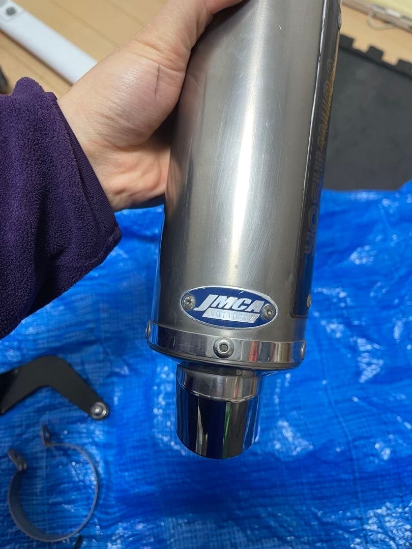 エイプ50 ヨシムラチタンマフラー