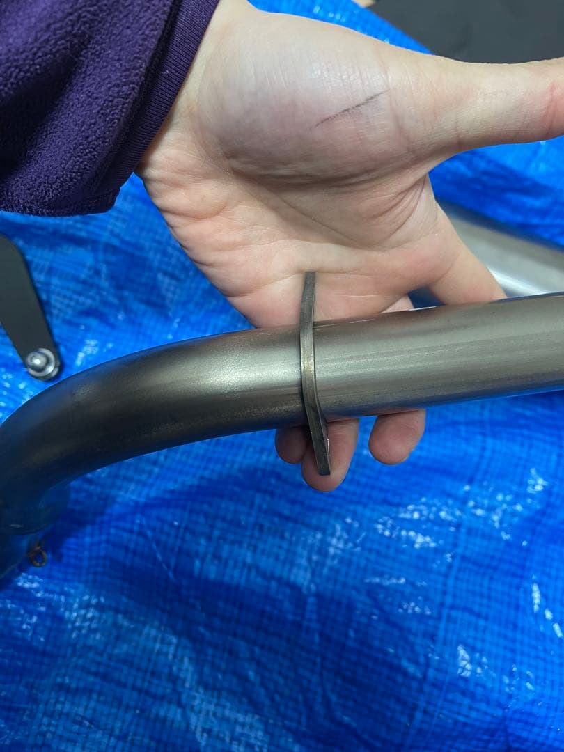 エイプ50 ヨシムラチタンマフラー