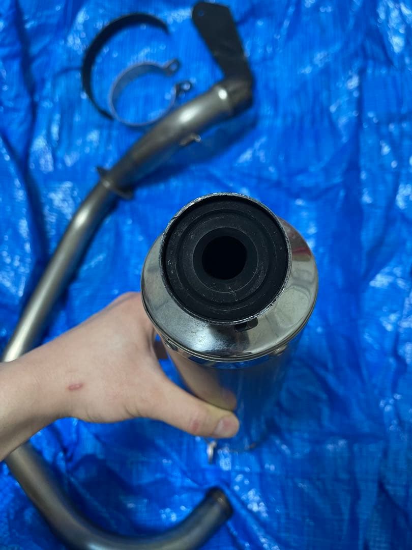 エイプ50 ヨシムラチタンマフラー