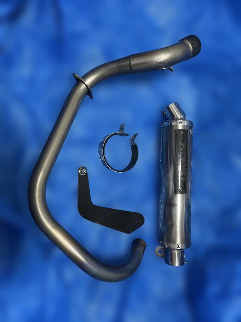 エイプ50 ヨシムラチタンマフラー