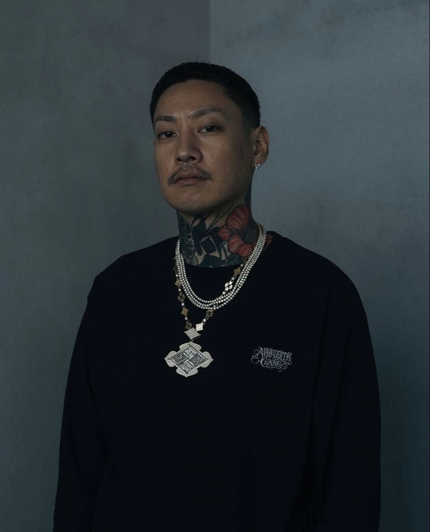 GAKKIN × BUDSPOOL 白墨狐 L/S TEE 2XL