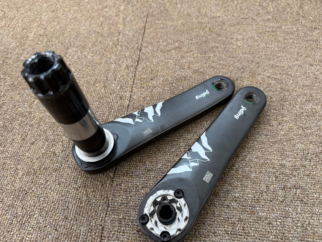 team ZWATT ÿding パワーメーター　クランク　170mm 訳あり