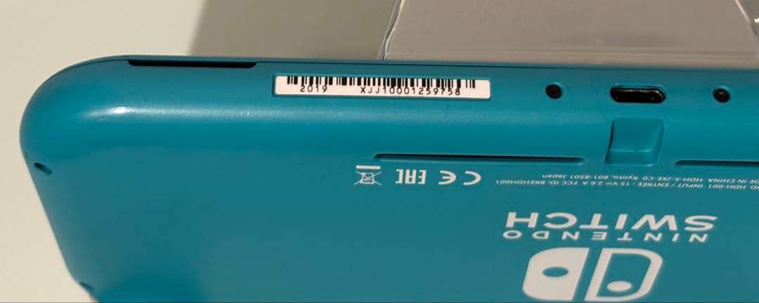 Nintendo Switch Lite ターコイズ　本体のみ　MicroSD付