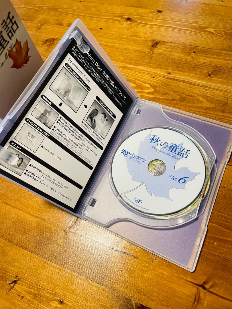 秋の童話 DVD 6枚組 Box特典付き 韓流 人気 テレビドラマ