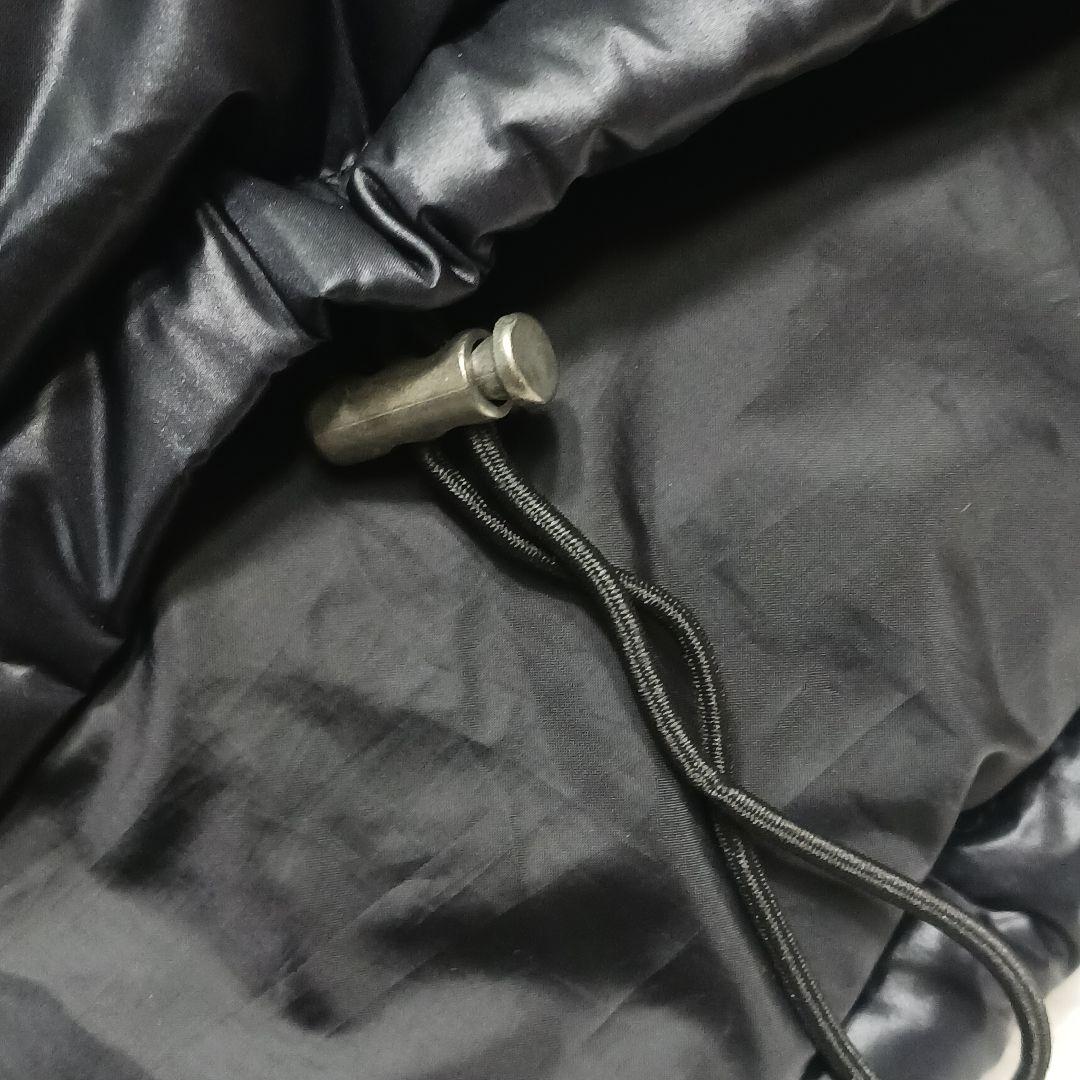 ✨極美品✨セオリー　ファーフード付き　ロングダウンベスト　黒　S