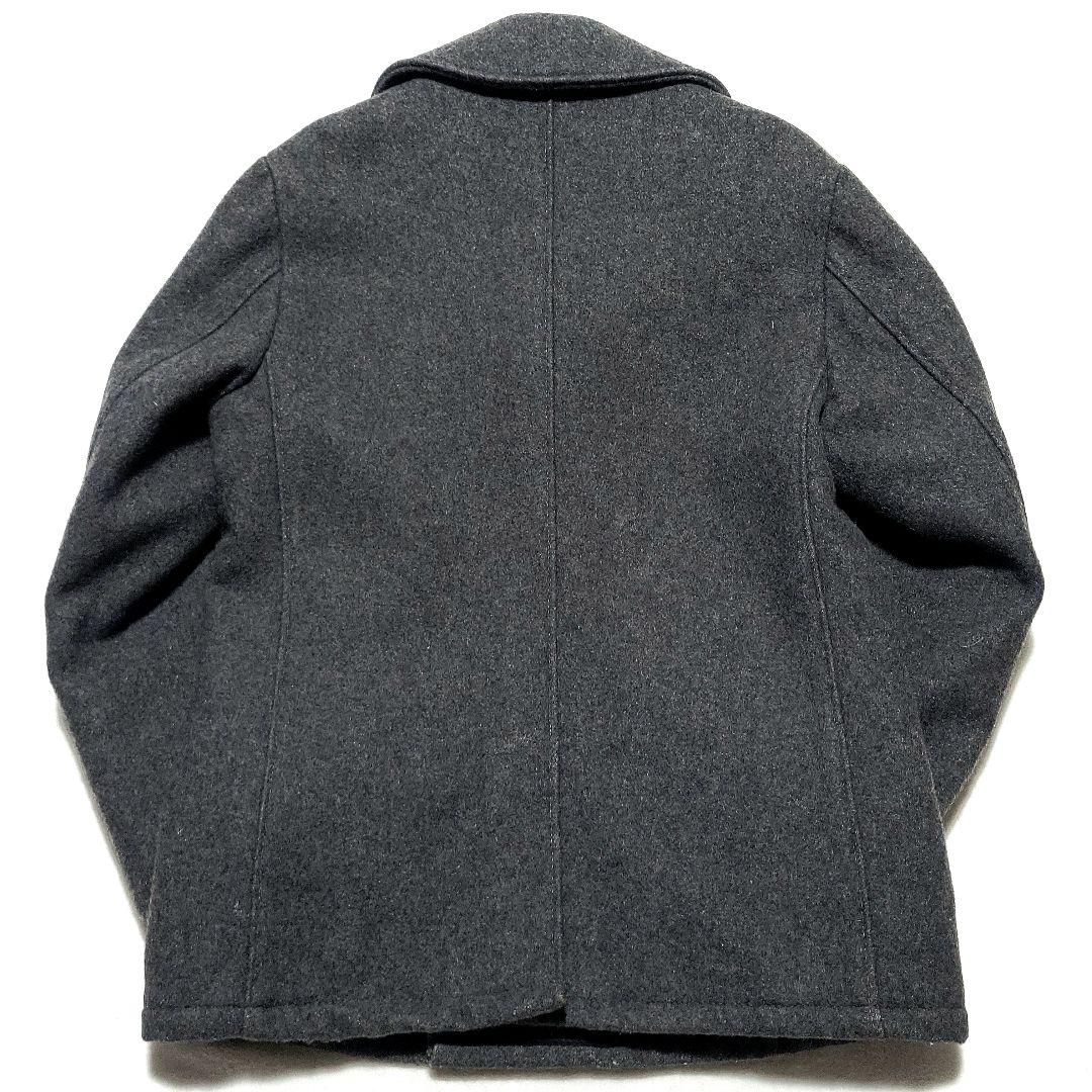 SCHOTT　Pコート メルトン ウール キルティング 740N 大きいサイズ