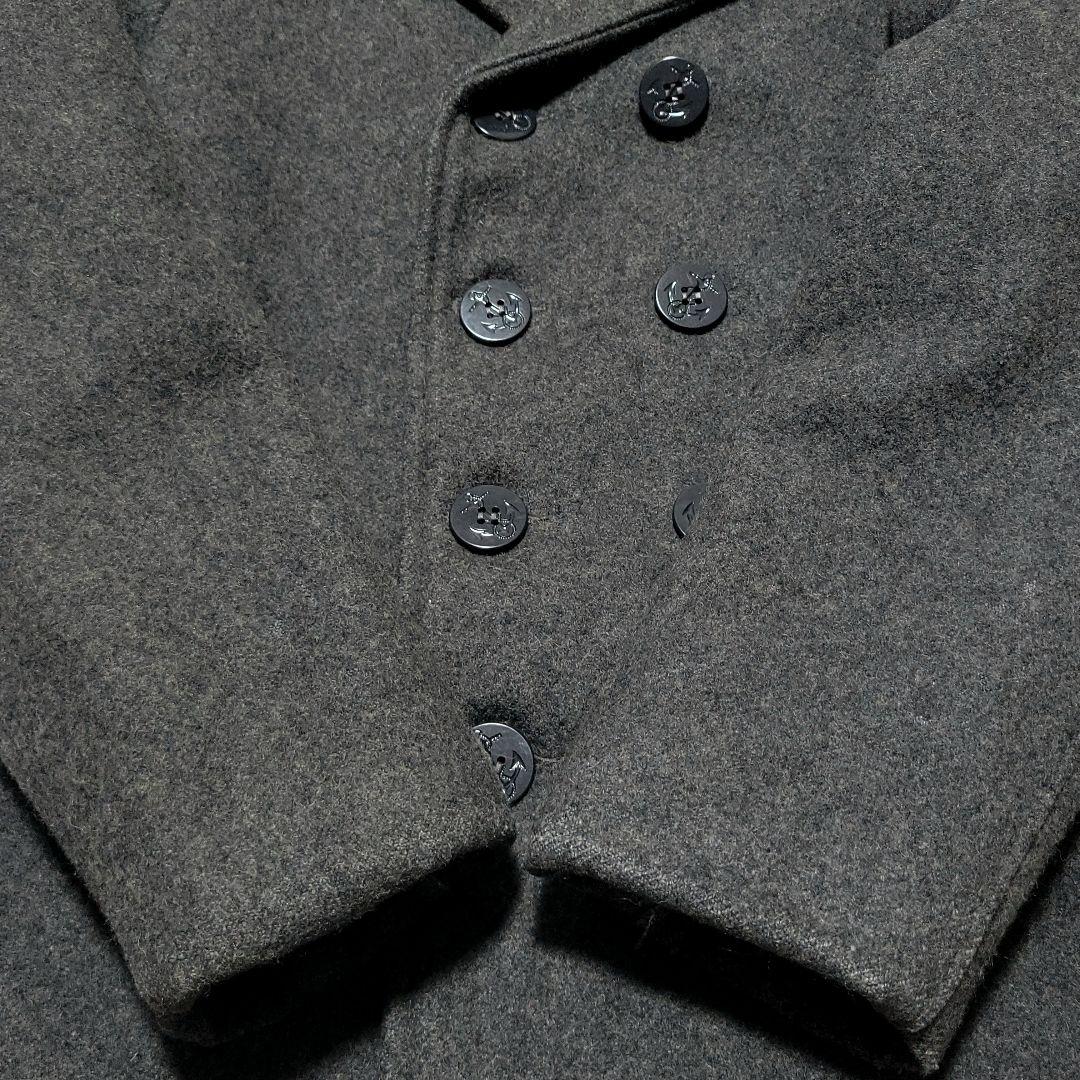 SCHOTT　Pコート メルトン ウール キルティング 740N 大きいサイズ