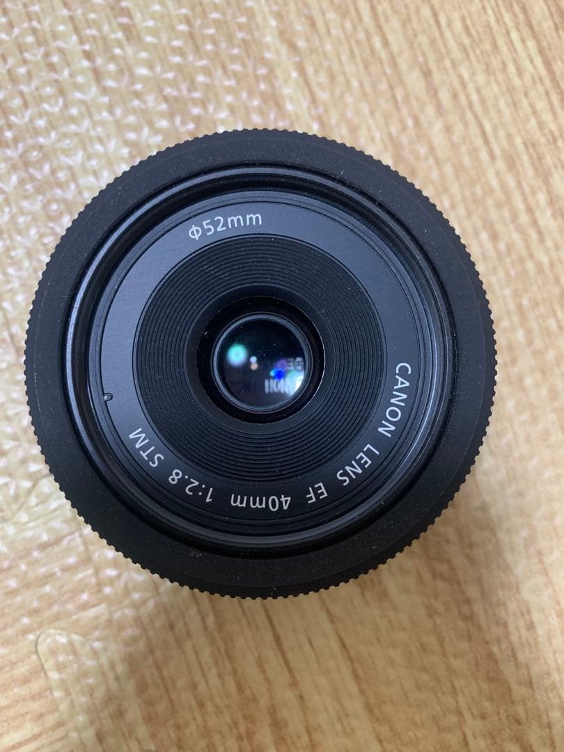 【美品・値下げOK】Canon EF40mm F2.8 STM パンケーキレンズ