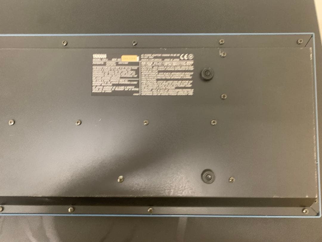 YAMAHA ヤマハ シンセサイザー CS1x ブルー キーボード