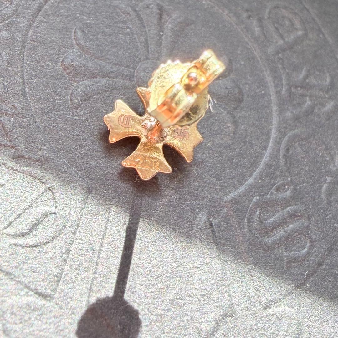 クロムハーツ CHスタッドピアス ダイヤモンド 22K ピアス