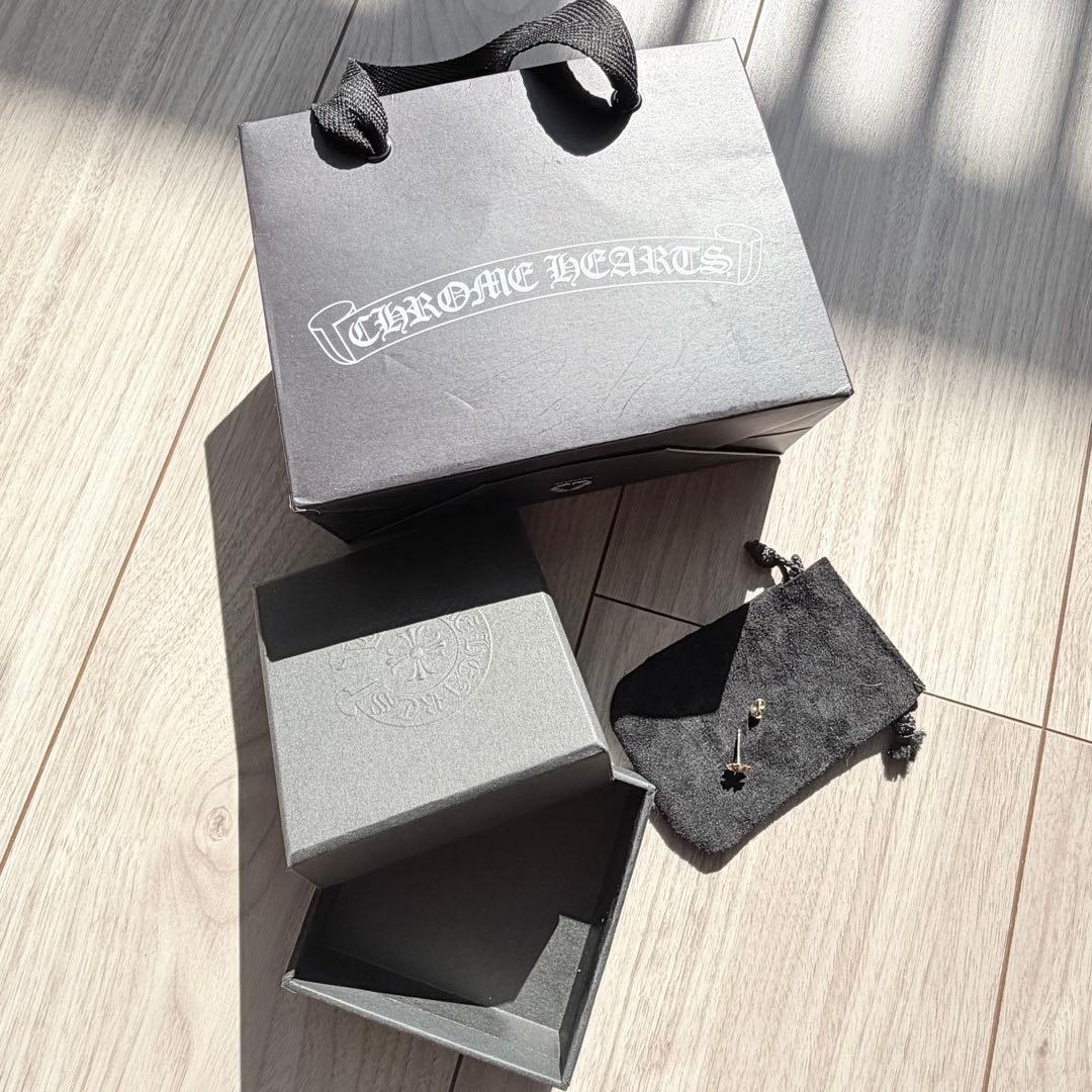 クロムハーツ CHスタッドピアス ダイヤモンド 22K ピアス