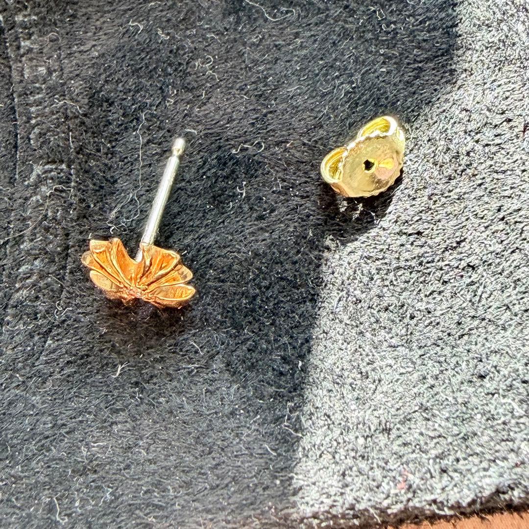 クロムハーツ CHスタッドピアス ダイヤモンド 22K ピアス