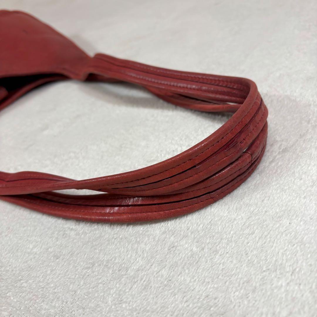 バッグ VINTAGE OLD COACH ERGO SHOPPER RED BAG