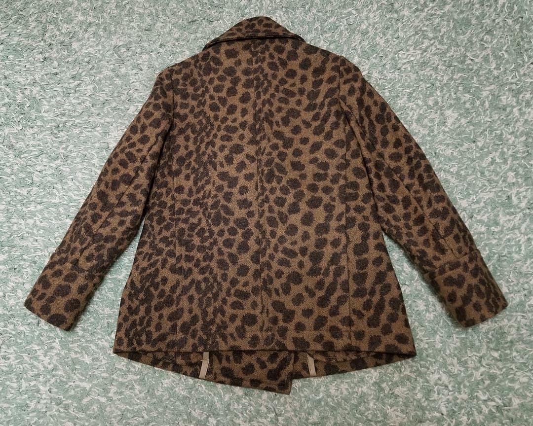 ☆美品☆【Aラインの『Pコート』❕】Wフェイスメルトンの『アルスターカラー』