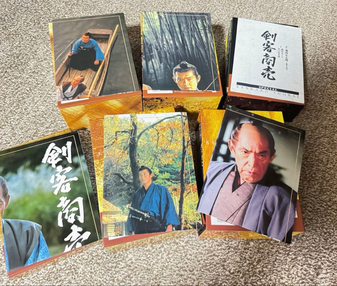 剣客商売DVD 第1シリーズ～第5シリーズ＋SP 全26巻セット