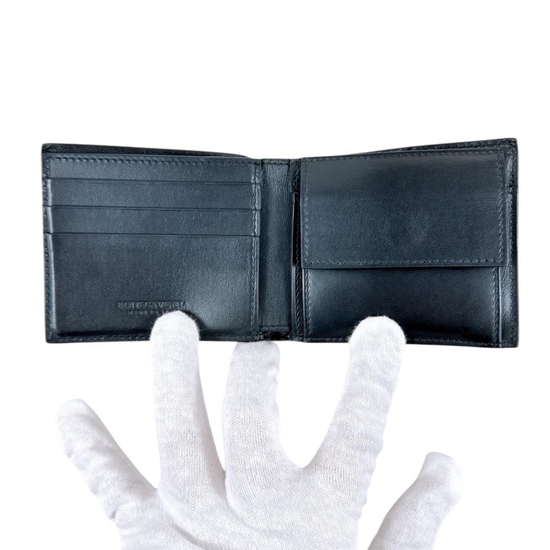 ボッテガヴェネタ カセット パース付き ウォレット 二つ折り財布