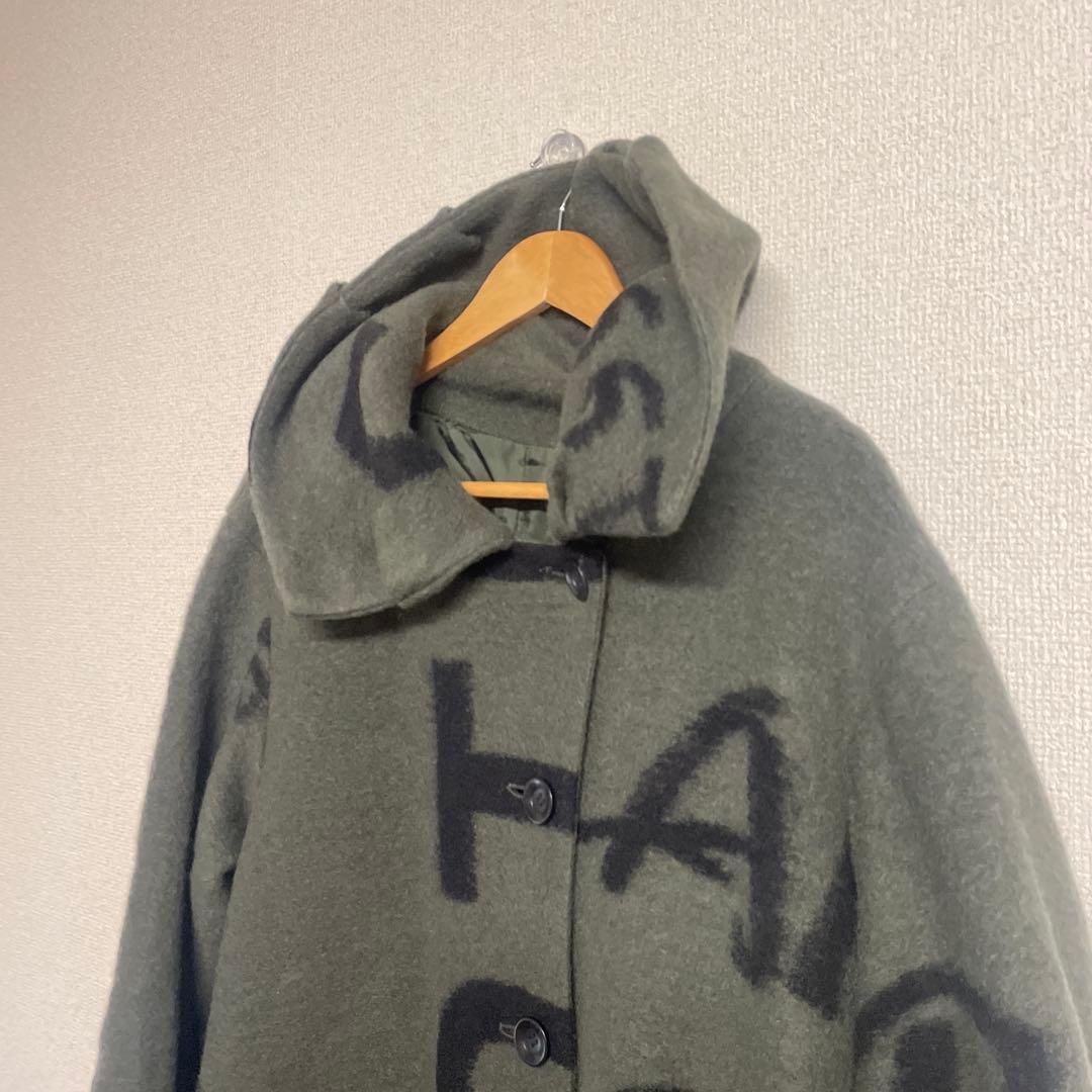 584　慈雨　40　ウールコート