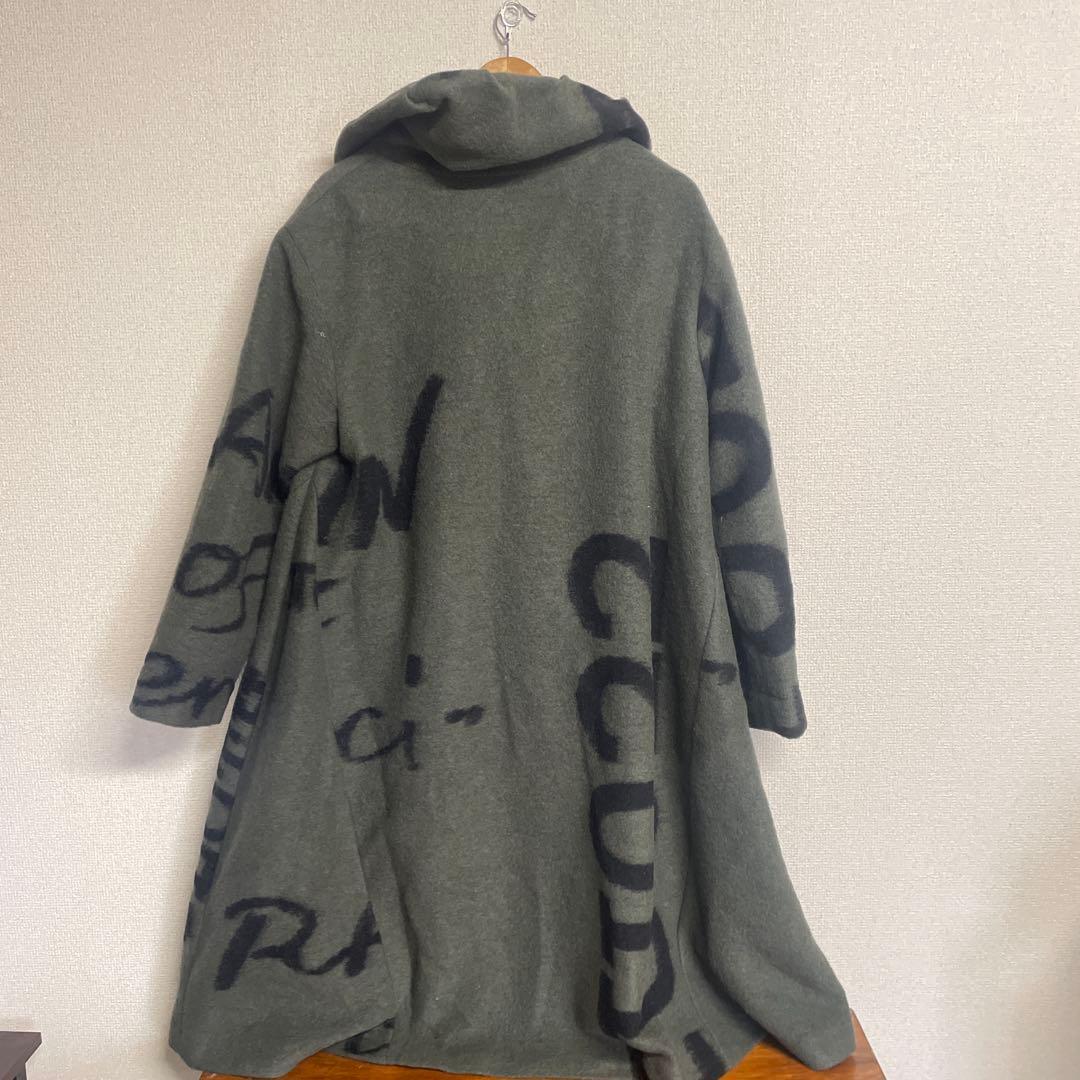 584　慈雨　40　ウールコート