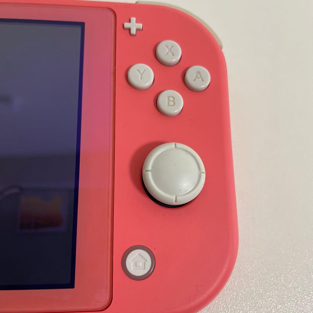Nintendo Switch Lite コーラル（外箱,充電,SDカード付き）