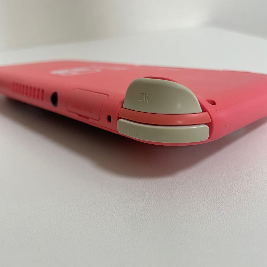 Nintendo Switch Lite コーラル（外箱,充電,SDカード付き）