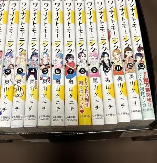 ワンナイト・モーニング 全巻 1-13巻 渡辺ケニチ 全初版 希少