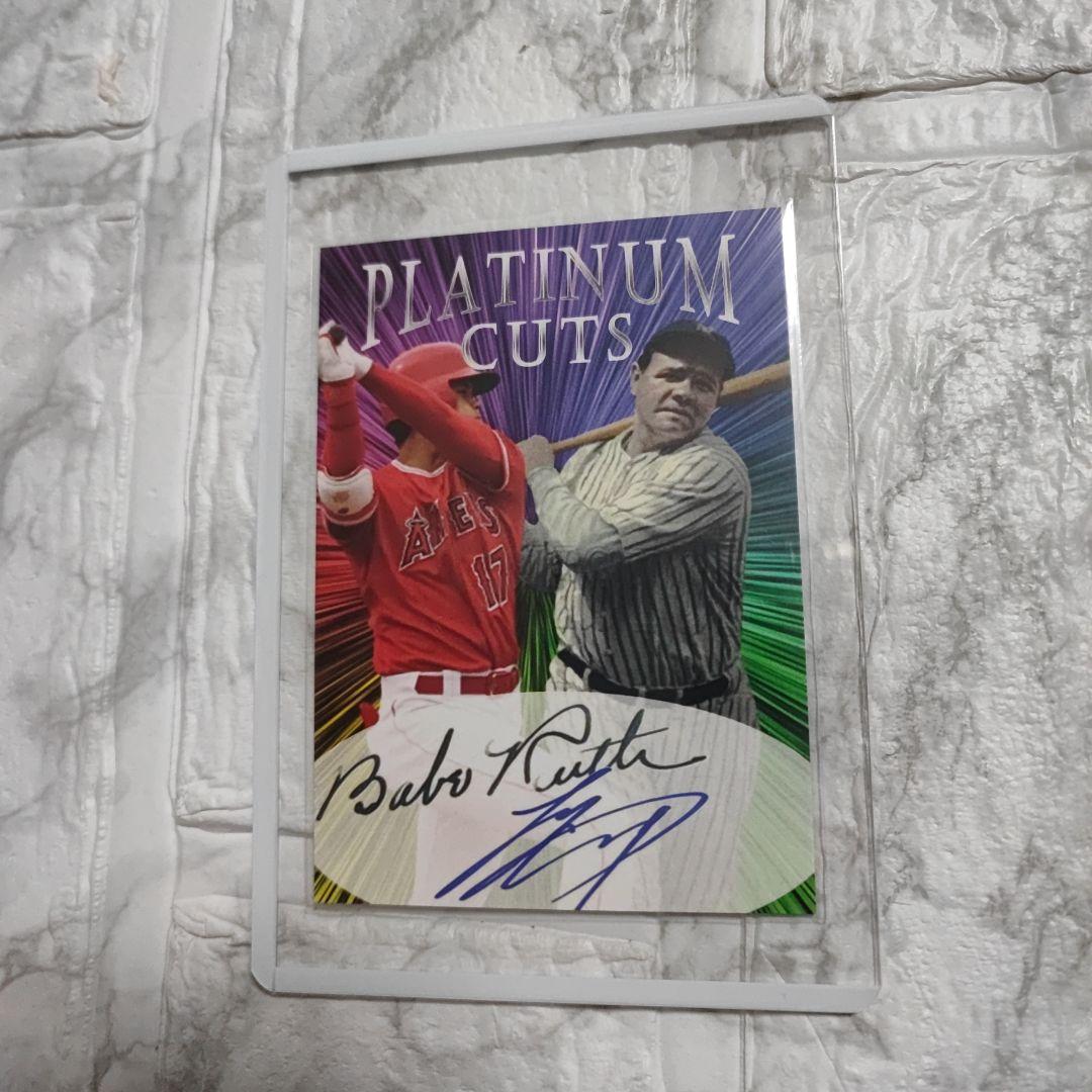 大谷翔平　PREMIUM　CUTS　1000枚限定　サインカード　2枚セット