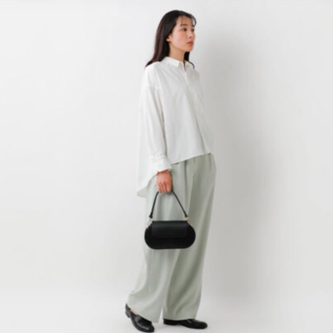 【美品】AULENTTI レザー 2way ボックス ショルダーバッグ　黒