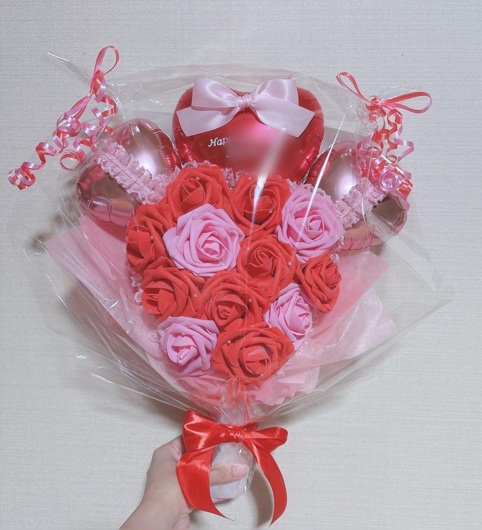 成人式ブーケ　オーダー　バルーンブーケ　バルーンギフト　花束　推し　生誕祭