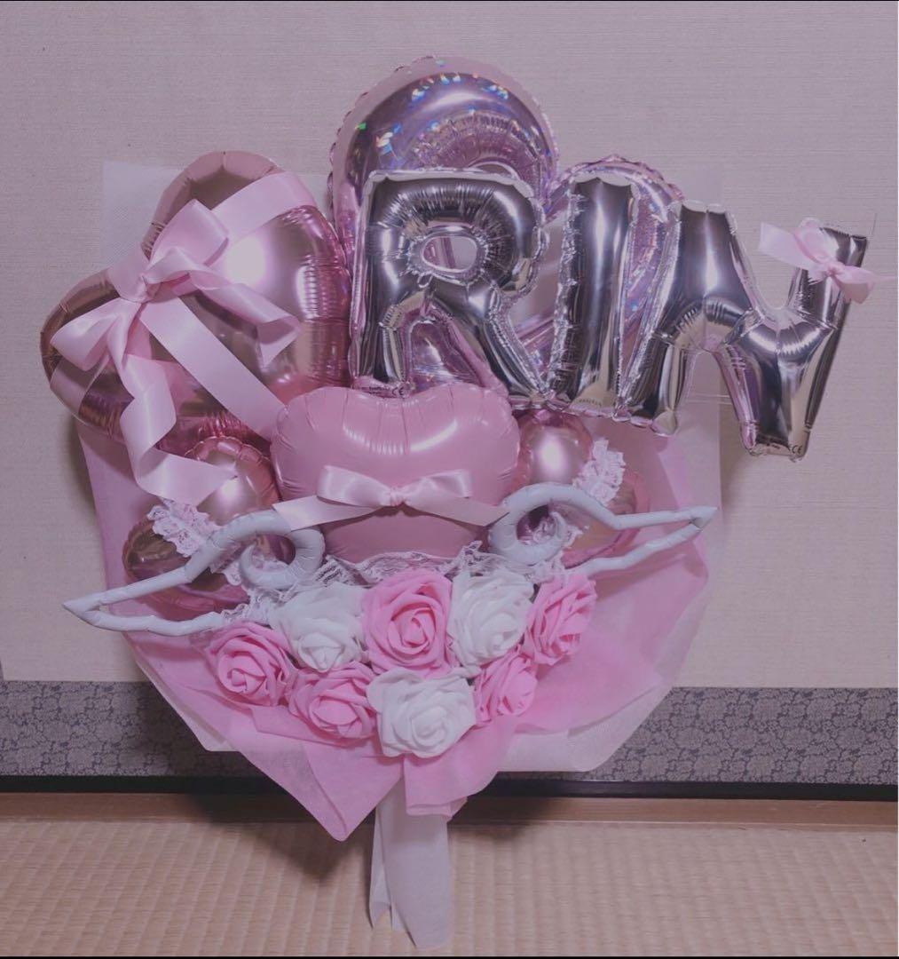 成人式ブーケ　オーダー　バルーンブーケ　バルーンギフト　花束　推し　生誕祭