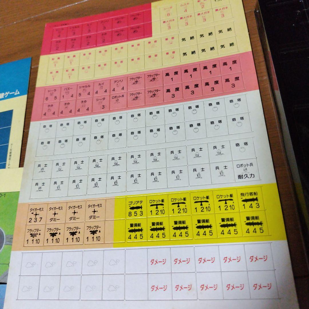 希少廃番 天空の城ラピュタ ディディス要塞 ボードゲーム 完品 パーティージョイ