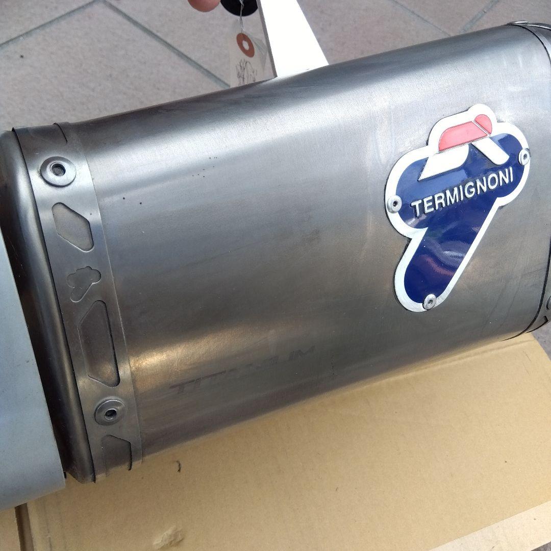 1199パニガーレ　テルミニョーニ　スリップオン　本国用のマフラー　エキマニ無し