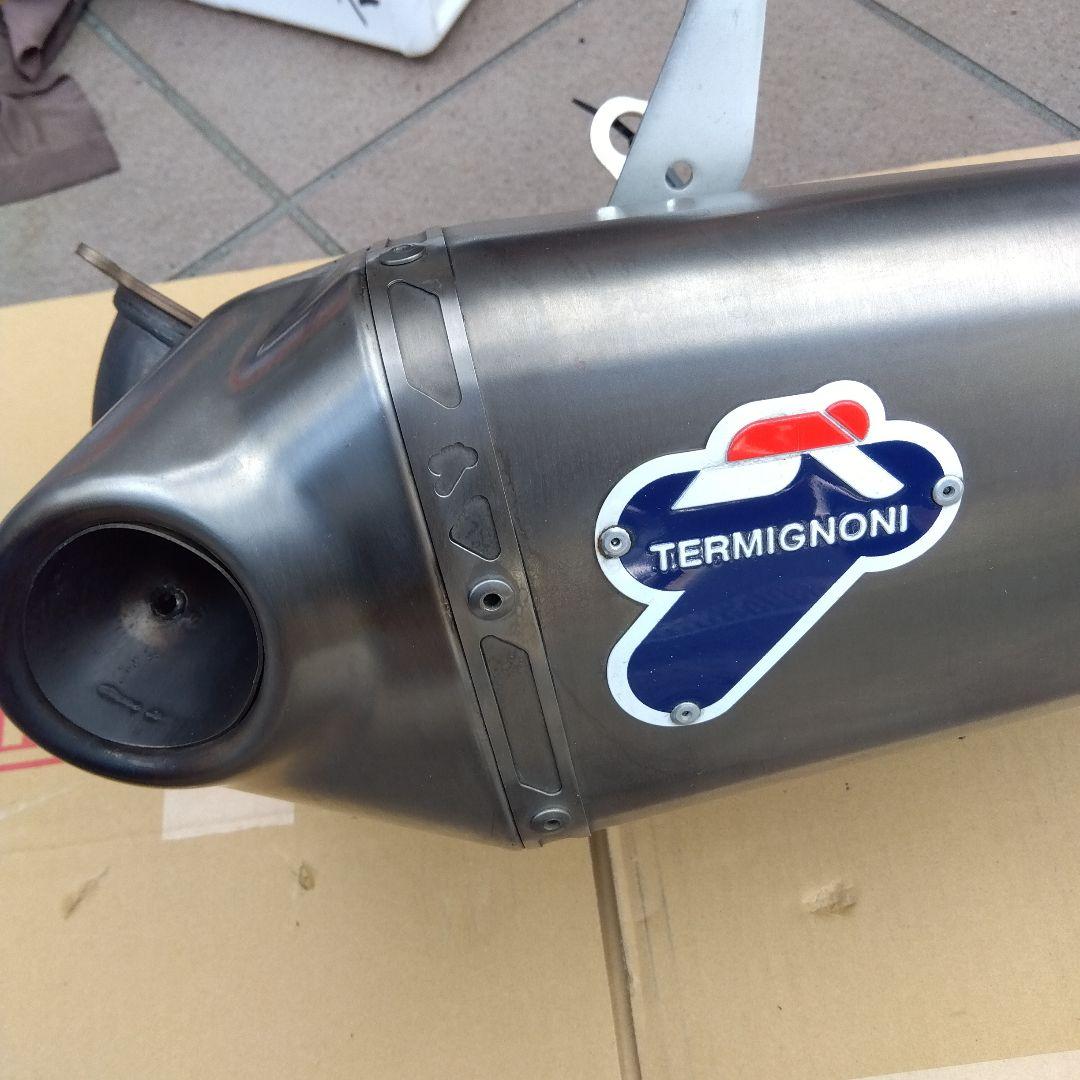 1199パニガーレ　テルミニョーニ　スリップオン　本国用のマフラー　エキマニ無し