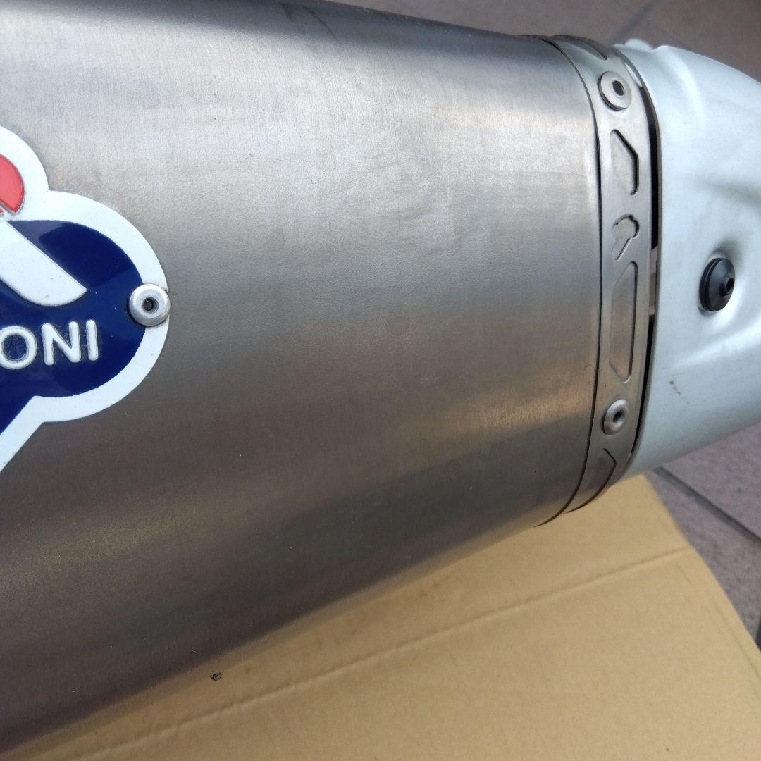 1199パニガーレ　テルミニョーニ　スリップオン　本国用のマフラー　エキマニ無し