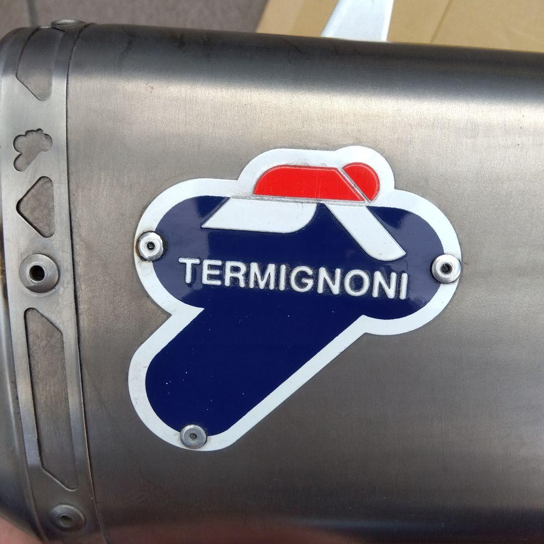 1199パニガーレ　テルミニョーニ　スリップオン　本国用のマフラー　エキマニ無し