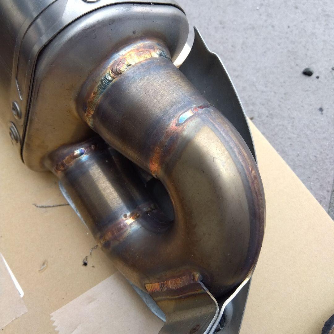 1199パニガーレ　テルミニョーニ　スリップオン　本国用のマフラー　エキマニ無し