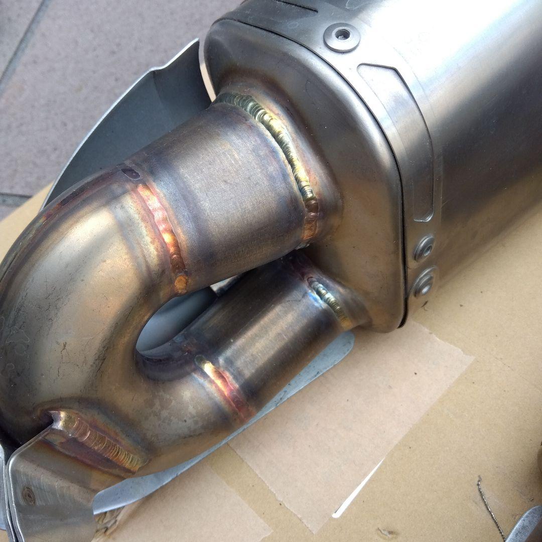 1199パニガーレ　テルミニョーニ　スリップオン　本国用のマフラー　エキマニ無し