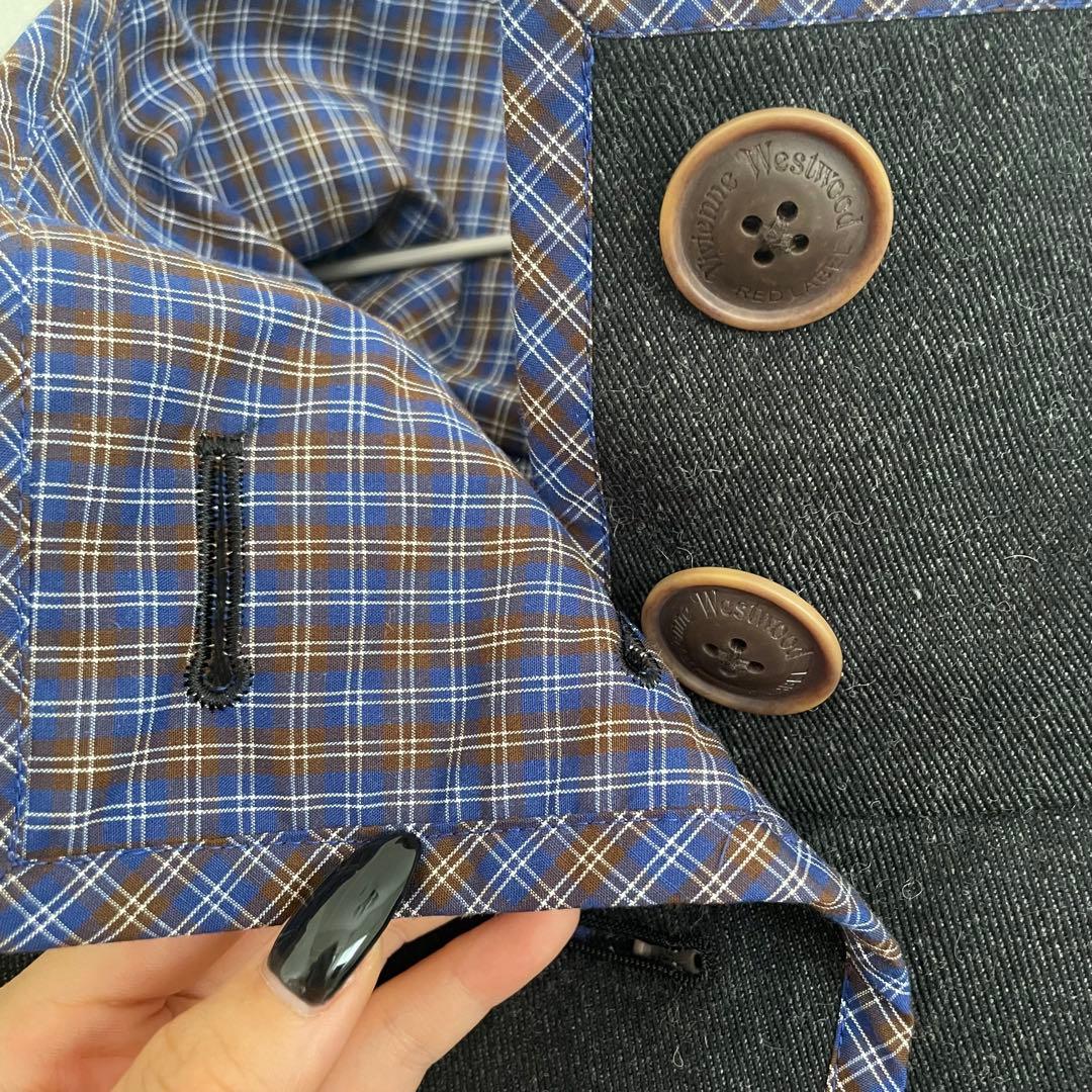 ヴィヴィアンウエストウッド ポンチョ型ジャケット RED LABEL