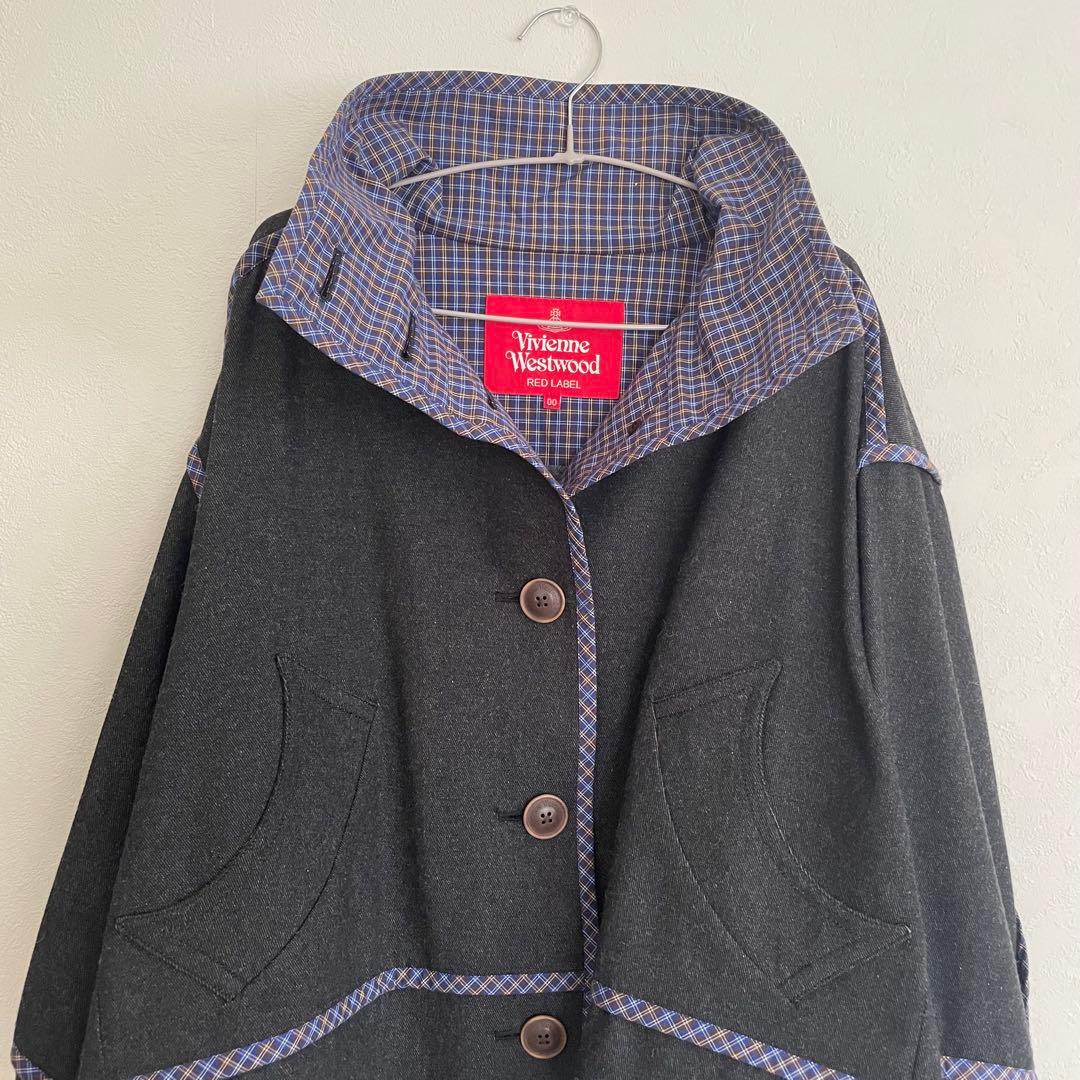 ヴィヴィアンウエストウッド ポンチョ型ジャケット RED LABEL