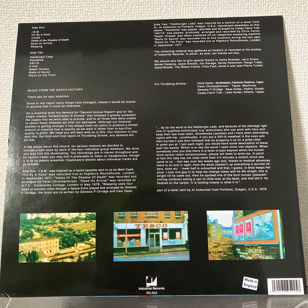 洋楽 THROBBING GRISTLE D.o.A