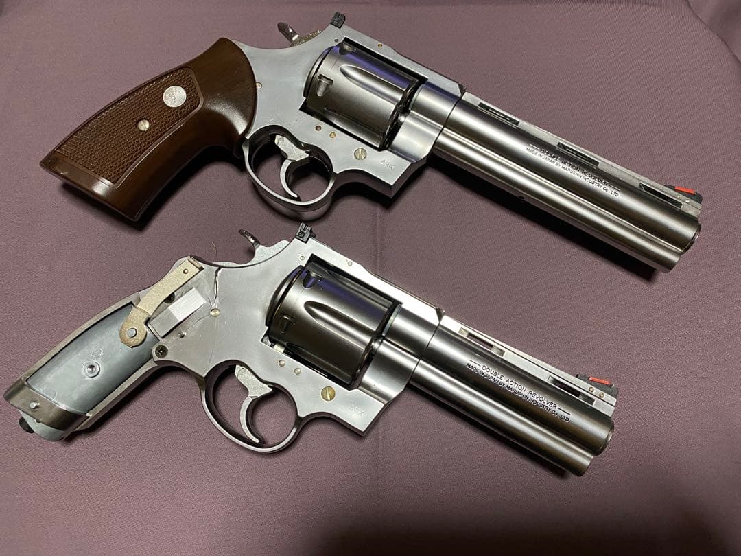 値下げしました！マルシン　アナコンダ　6インチ　4インチ（ジャンク）セット