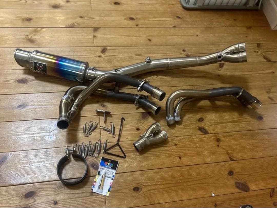 ZX-25R SE（2022年モデル）LCI フルエキゾーストマフラー