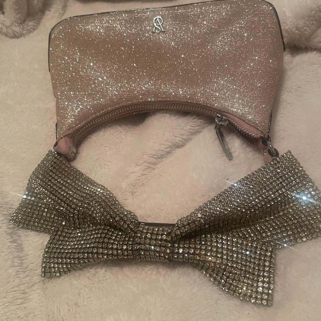 Victoria secretグリッター ピンク ショルダーバッグ